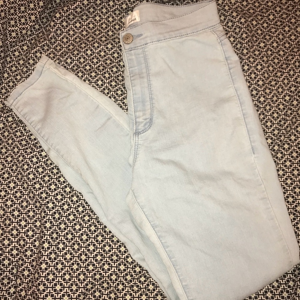 Garage High Waist Skinny Jeans. Size 7